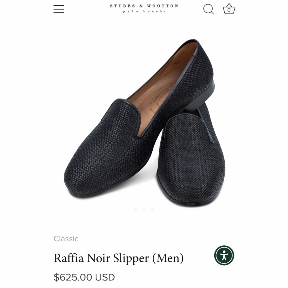 Size 11 Stubbs and Wootton Loafers